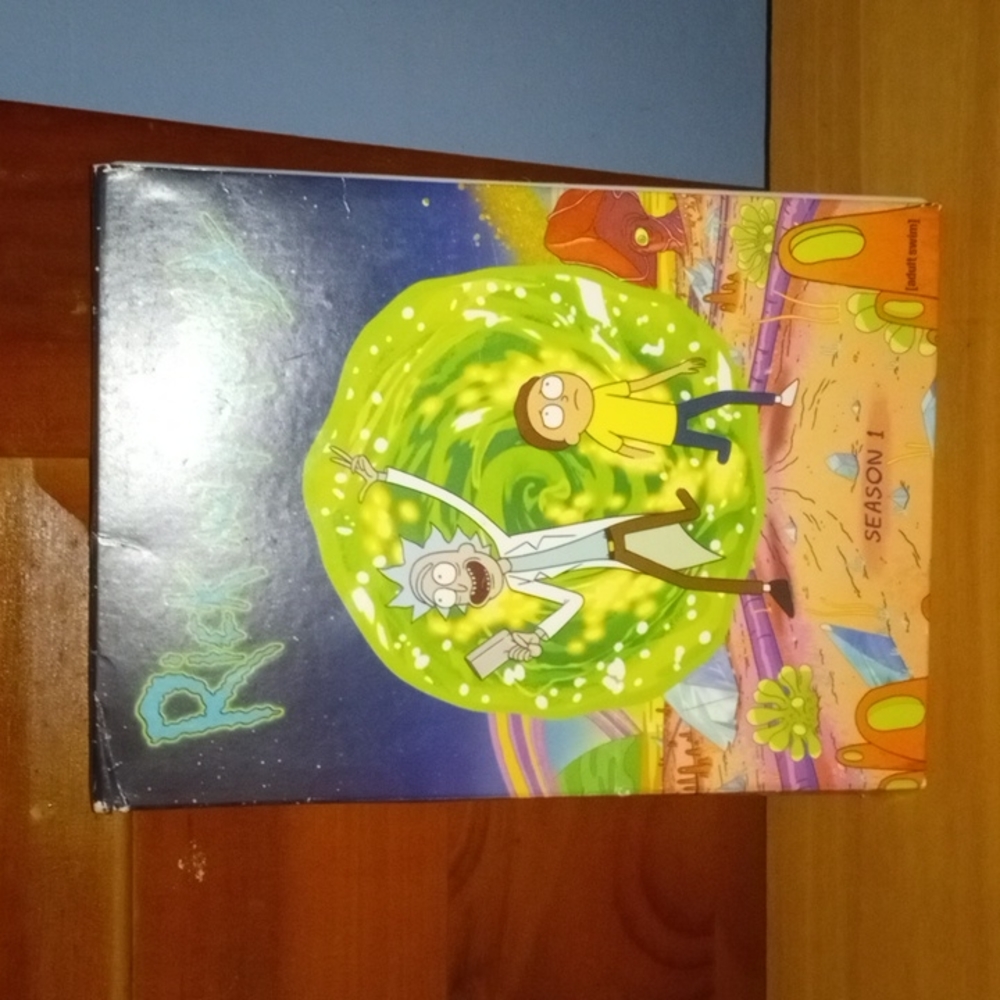 Rick And Morty 2 disc dvd set